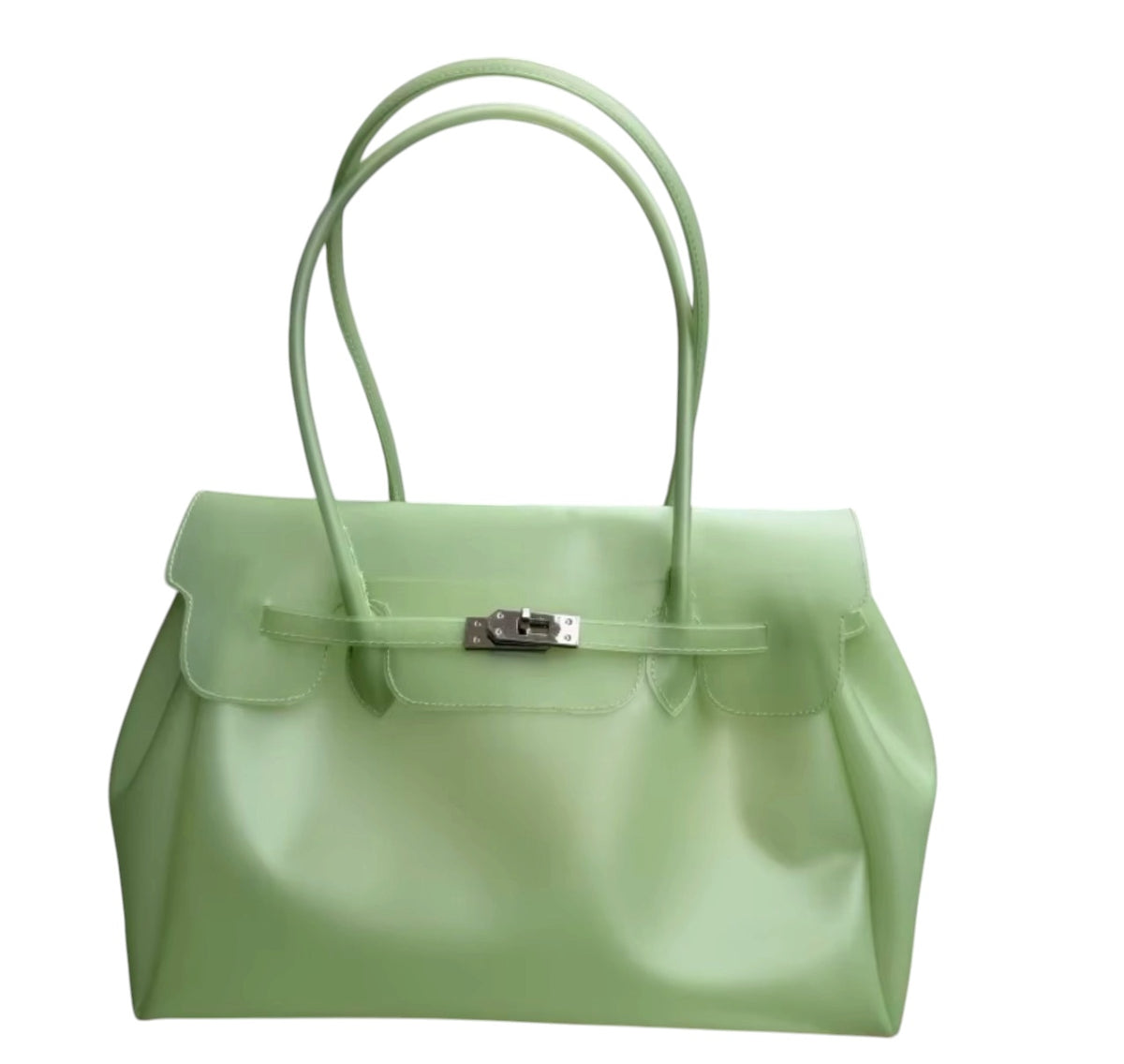 CHIC PVC HANDBAG