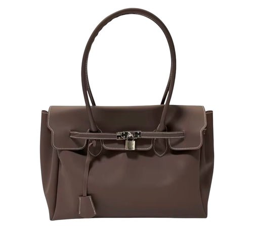 CHIC PVC HANDBAG