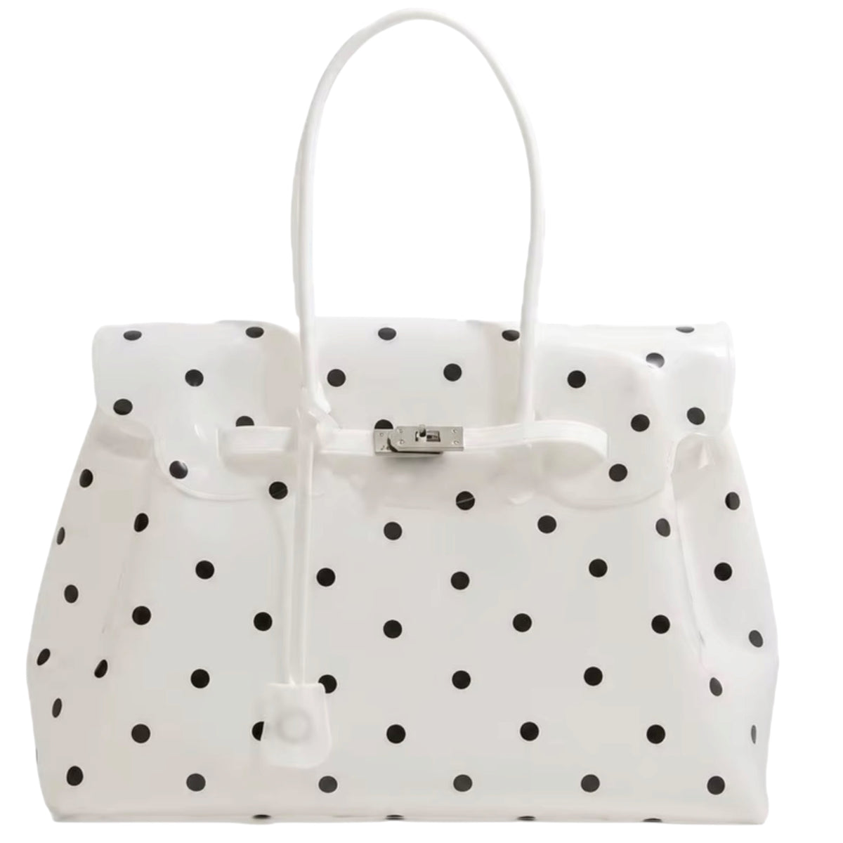 CHIC PVC HANDBAG