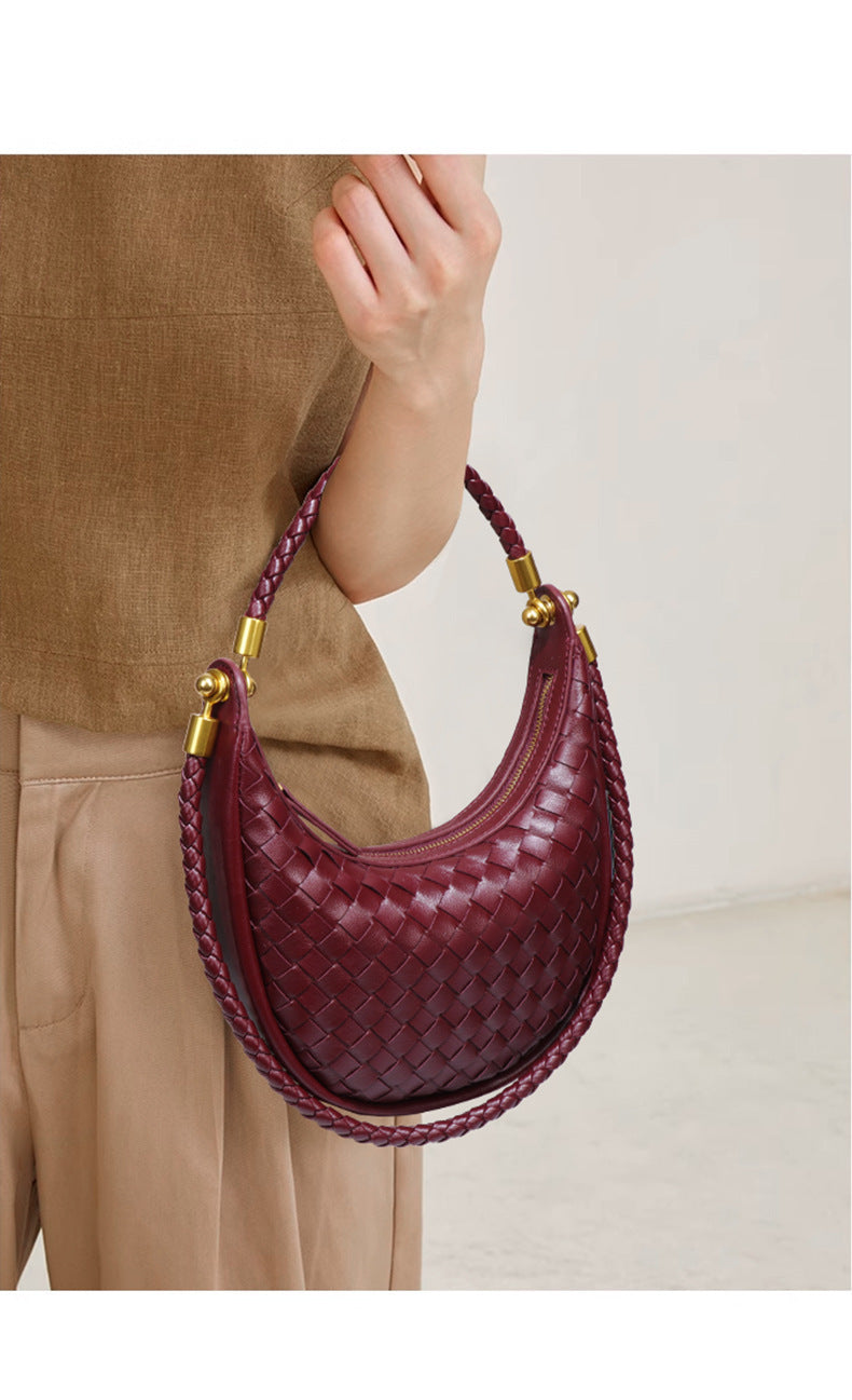 Woven handbag